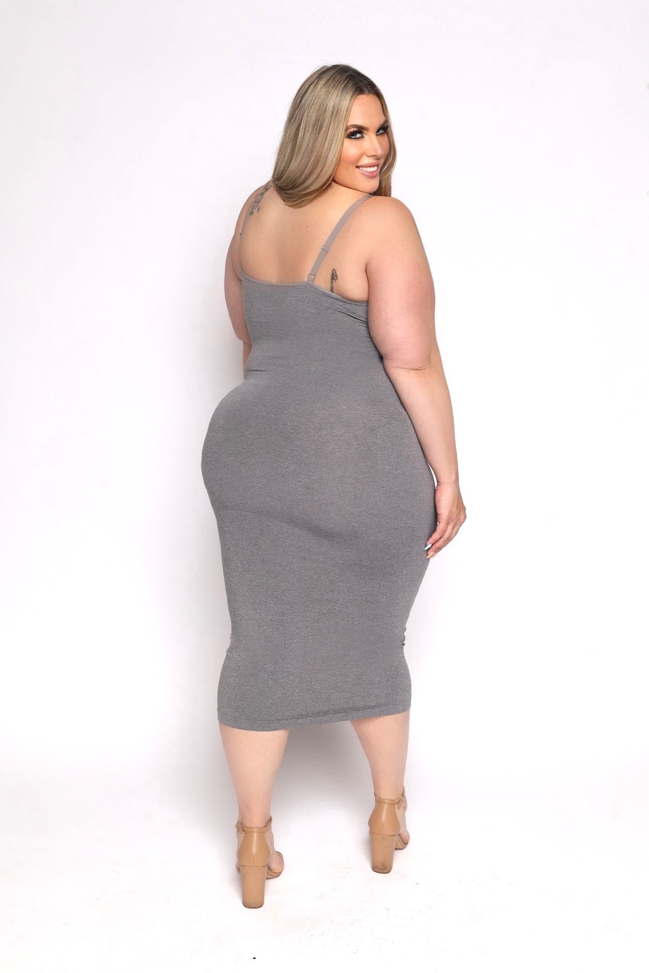 Long Maxi Shapewear Dress