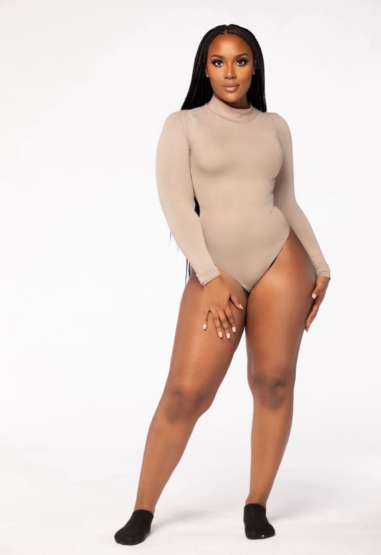 Cozy Bodied Turtleneck Bodysuit