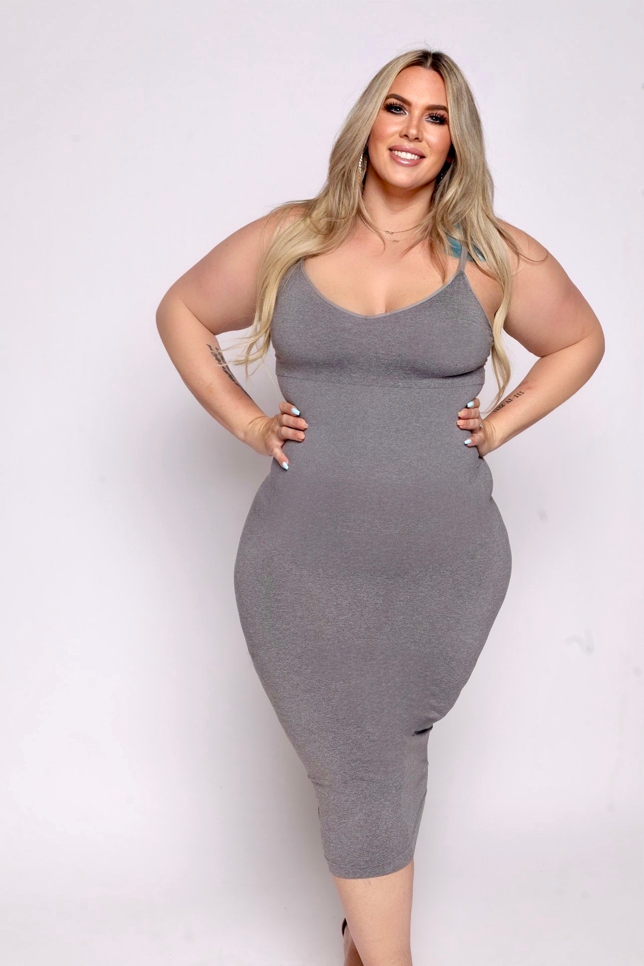 Long Maxi Shapewear Dress