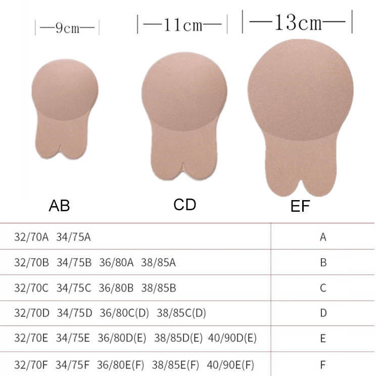 Bunny Ear Lift Adhesive Bra