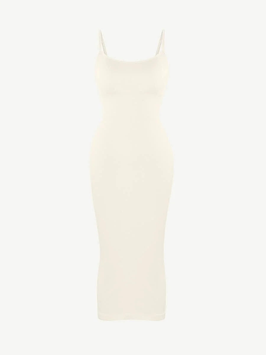 Long Spaghetti Strap Shapewear Dress