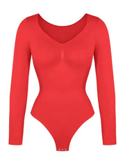 Red Be Mine Hourglass Sculpting Bodysuit